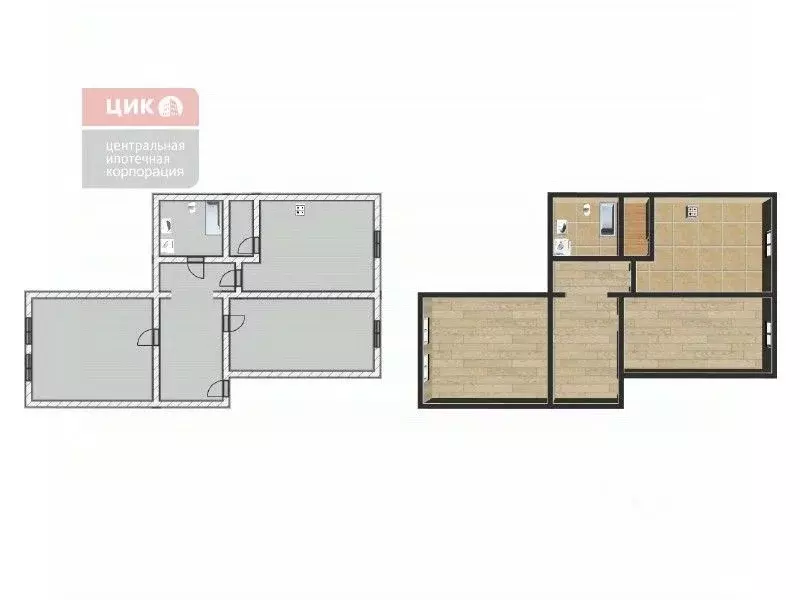 2-к кв. Рязанская область, Рязань ул. Некрасова, 26 (107.1 м) - Фото 1