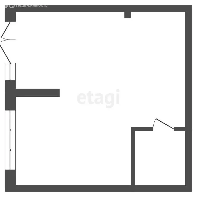 Помещение свободного назначения (39.97 м) - Фото 1