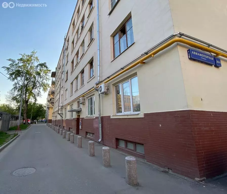 Квартира-студия: Москва, Авиамоторная улица, 28/4 (24 м) - Фото 1