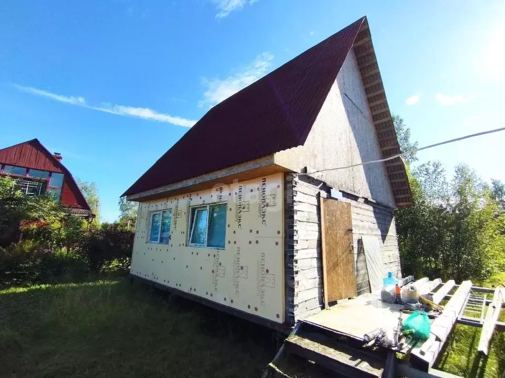 Дом в Ленинградская область, Киришский район, Кусинское с/пос, ... - Фото 1