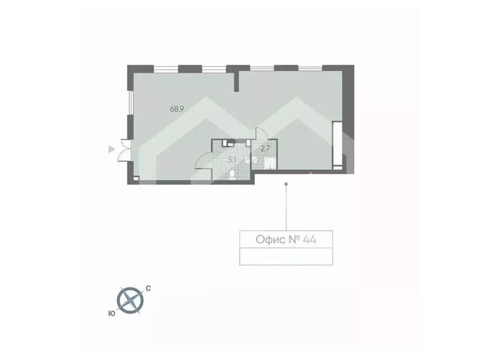 Помещение свободного назначения в Москва Производственная ул., 17 (78 ... - Фото 2