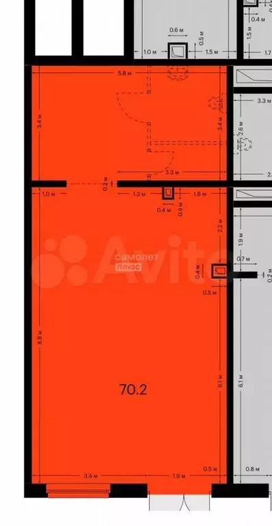 Продается нежилое помещение 70 м2 - Фото 0