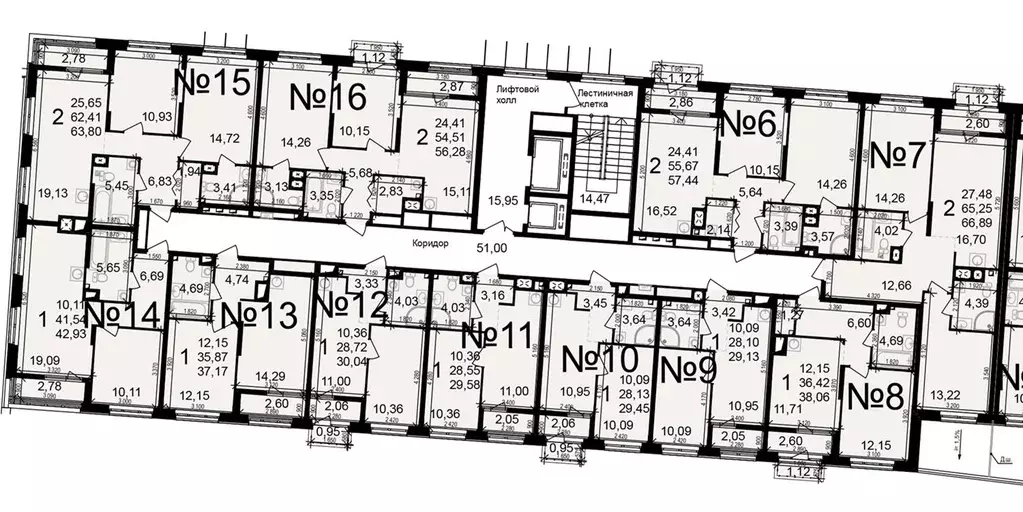 1-к кв. Рязанская область, Рязань Свобода жилой комплекс (28.55 м) - Фото 1