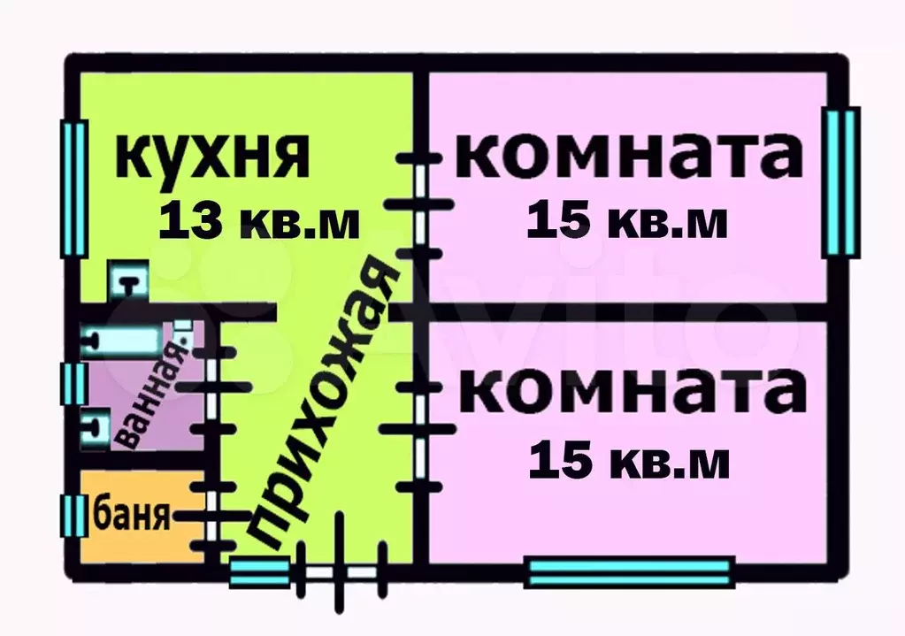 Дом 56,8 м на участке 16 сот. - Фото 0