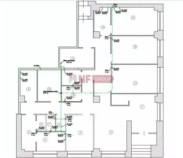 Торговая площадь в Москва Николоямская ул., 36С1 (122 м) - Фото 1