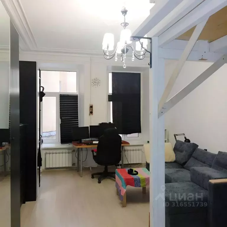 Комната Санкт-Петербург Боровая ул., 3 (25.0 м) - Фото 0