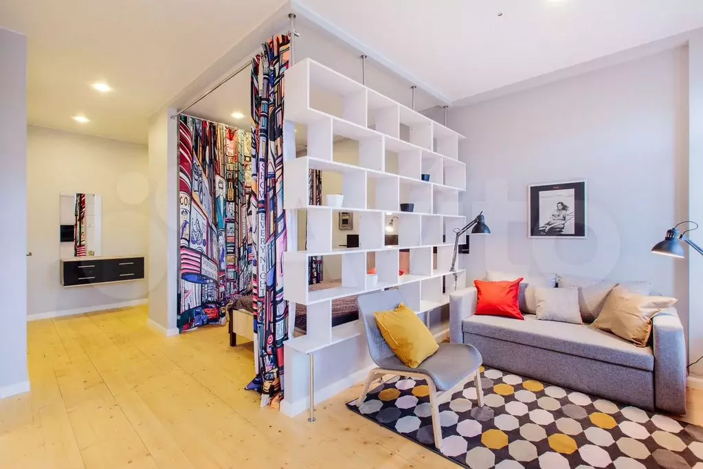 Апартаменты-студия, 40 м, 6/10 эт. - Фото 1
