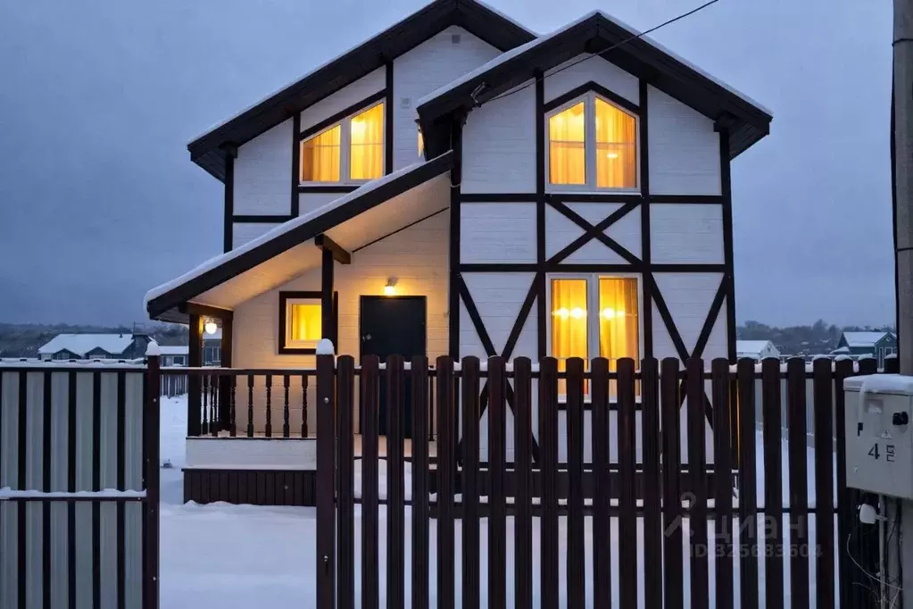 Дом в Московская область, Чехов муниципальный округ, д. Баранцево ул. ... - Фото 1