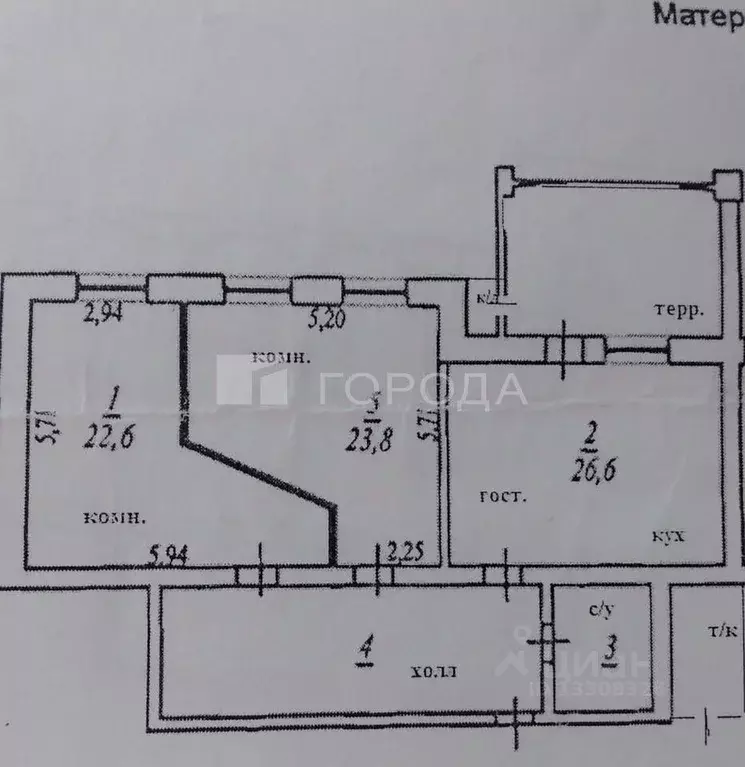 3-к кв. Новосибирская область, Бердск Изумрудный городок, 6 (120.0 м) - Фото 1