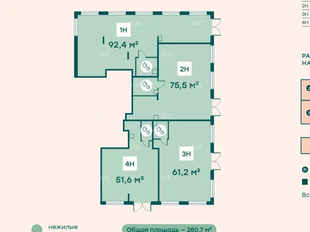 Помещение свободного назначения в Московская область, Одинцовский ... - Фото 2
