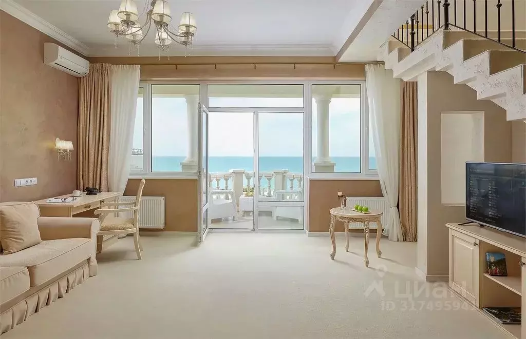 Комната Крым, Бахчисарайский район, с. Песчаное ул. Набережная, 12А - Фото 1