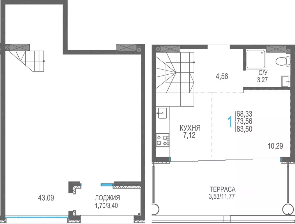 Студия Крым, Сакский район, Лесновское с/пос, с. Прибрежное Розовое ... - Фото 1