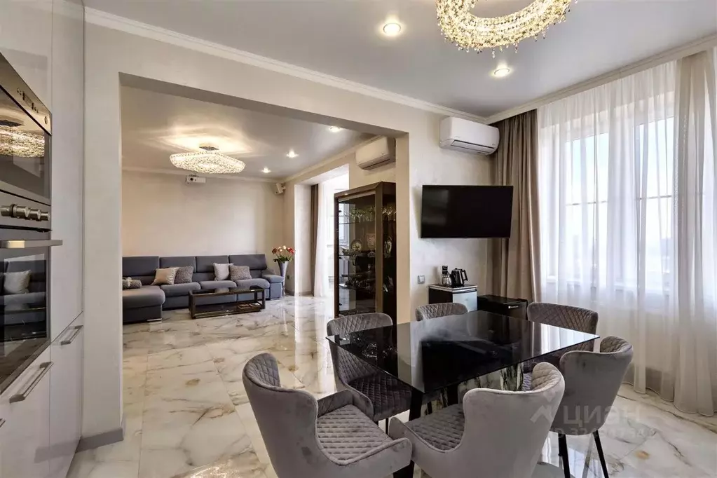 3-к кв. Краснодарский край, Краснодар Центральный мкр, ул. ... - Фото 2