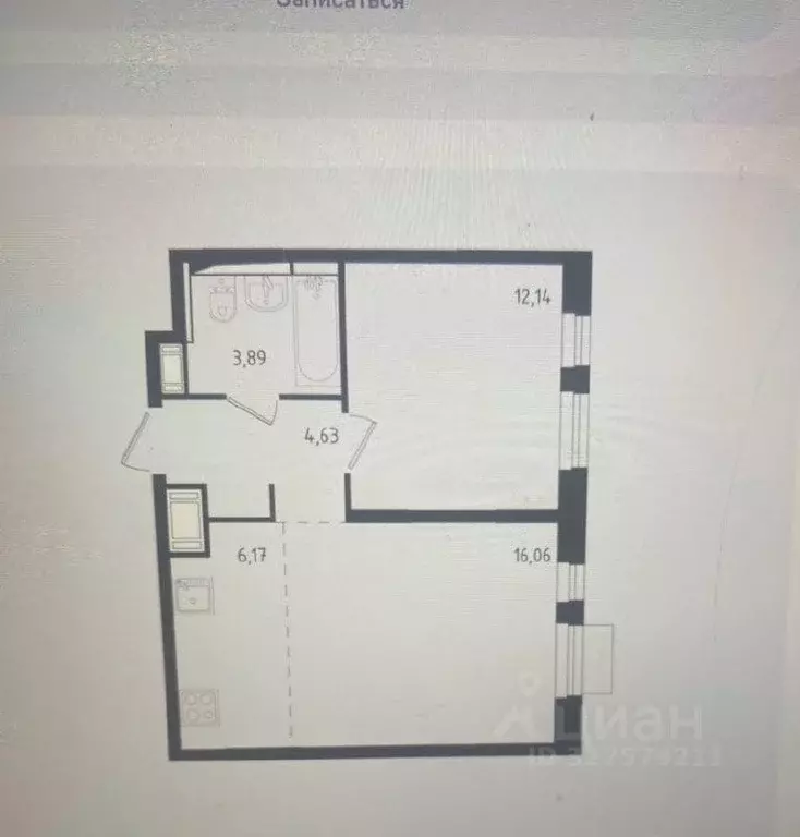 2-к кв. Московская область, Химки городской округ, д. Юрлово к1/1 ... - Фото 1