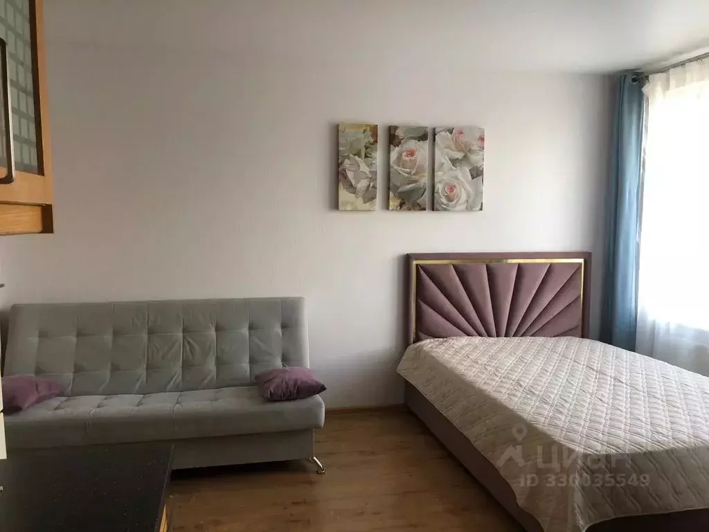 Студия Санкт-Петербург ул. Среднерогатская, 16к5 (29.0 м) - Фото 1