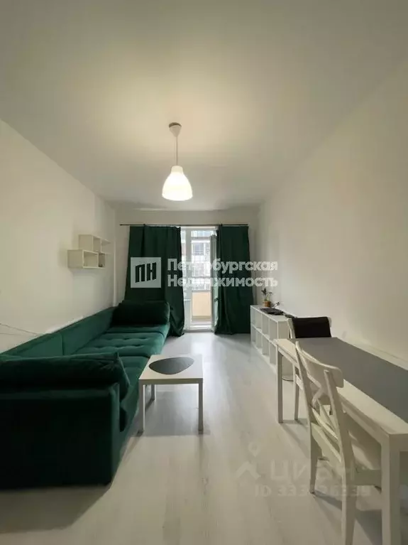 Студия Санкт-Петербург ул. Меридианная, 4 (24.13 м) - Фото 1
