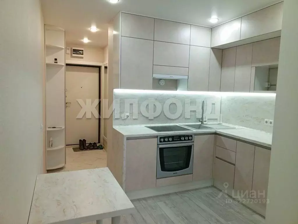 1-к кв. Новосибирская область, Новосибирск ул. Забалуева, 96 (27.0 м) - Фото 1