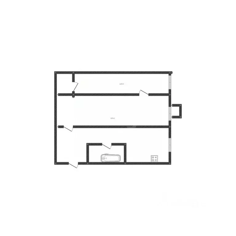 2-к кв. Иркутская область, Ангарск 10-й мкр, 47 (42.0 м) - Фото 2