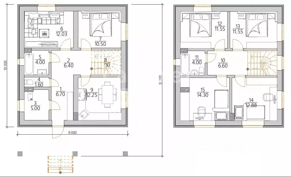 Дом в Липецкая область, Липецк ул. Бардина, 45 (150 м) - Фото 2