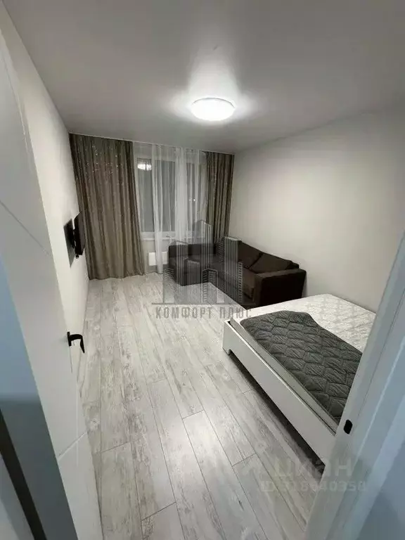 1-к кв. Татарстан, Казань ул. Мансура Хасанова, 15 (38.0 м) - Фото 0