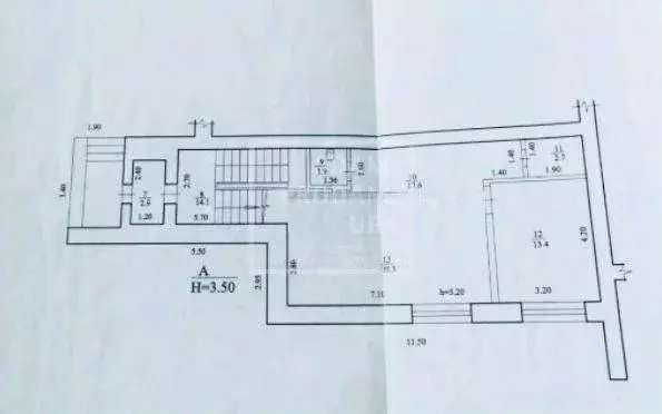 Офис в Башкортостан, Уфа ул. Карла Маркса, 53/1 (73 м) - Фото 2