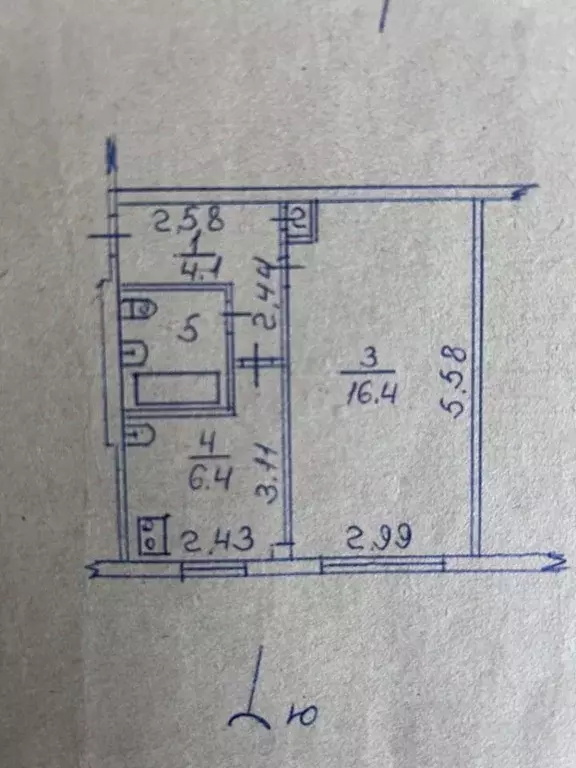 1-к кв. Новгородская область, Новгородский район, Трубичинское с/пос, ... - Фото 2