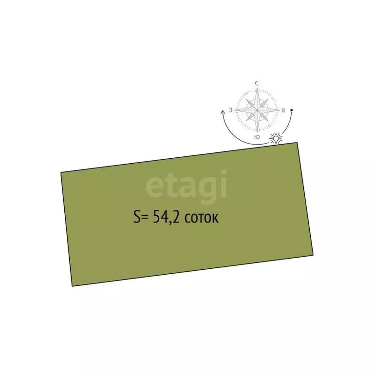 Участок в Новосибирская область, Мошковский район, с. Сокур ул. ... - Фото 2