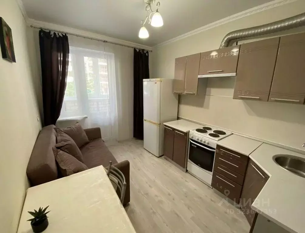 1-к кв. Краснодарский край, Краснодар ул. Евгении Жигуленко, 11/2 ... - Фото 1