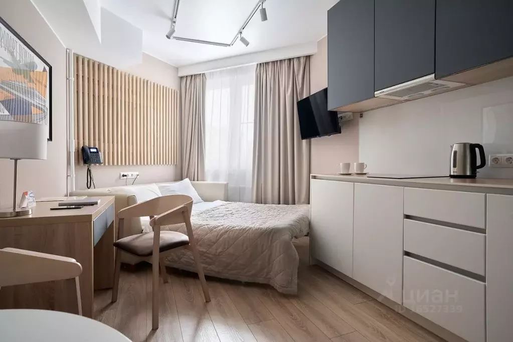 Студия Санкт-Петербург Заозерная ул, 3к3с1 (18.4 м) - Фото 0