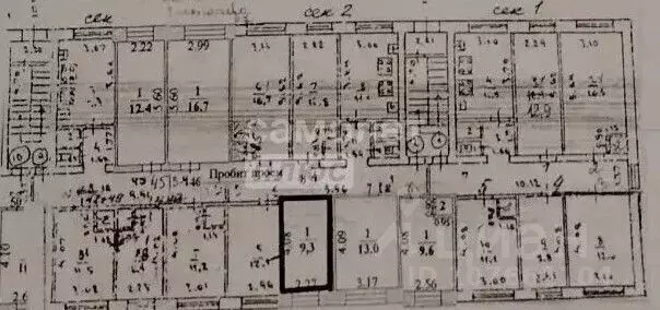 Комната Липецкая область, Липецк ул. Адмирала Макарова, 8 (9.3 м) - Фото 2