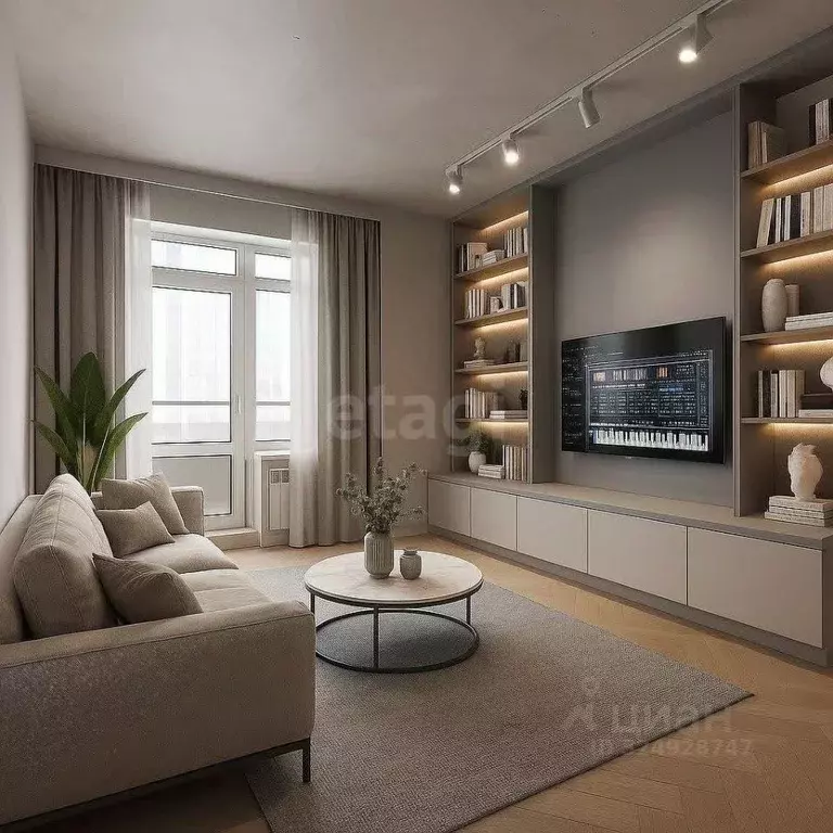 1-к кв. Тюменская область, Тюмень ул. Андрея Приказнова, 7 (34.7 м) - Фото 1