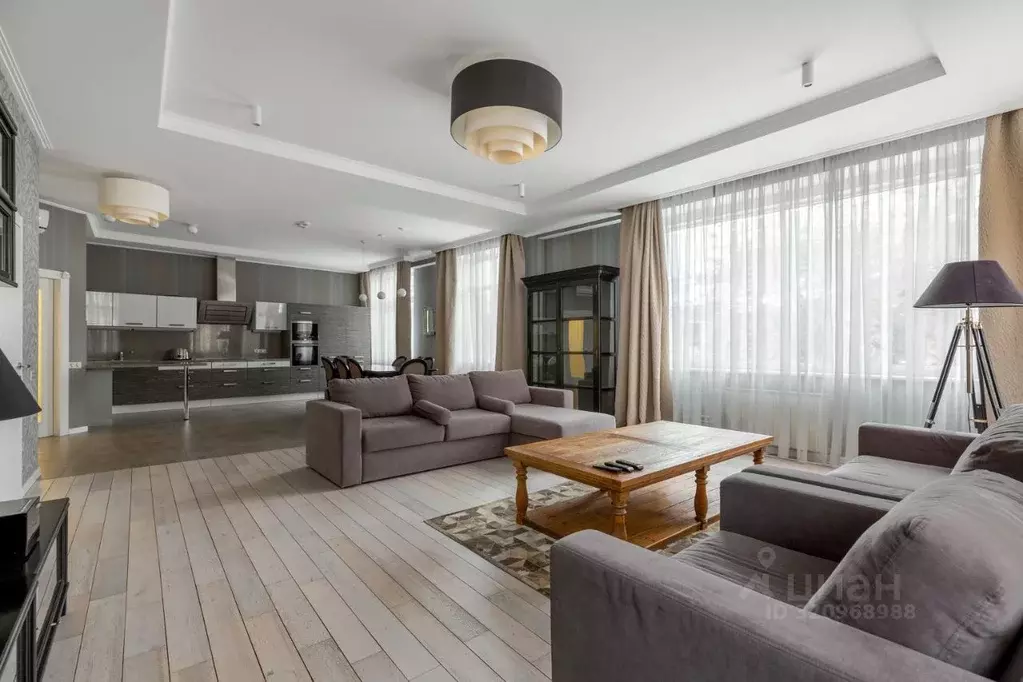 4-к кв. Москва Барыковский пер., 6 (209.0 м) - Фото 1