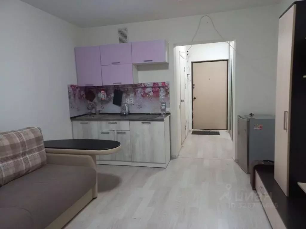 Студия Свердловская область, Екатеринбург ул. Латвийская, 56 (23.0 м) - Фото 1