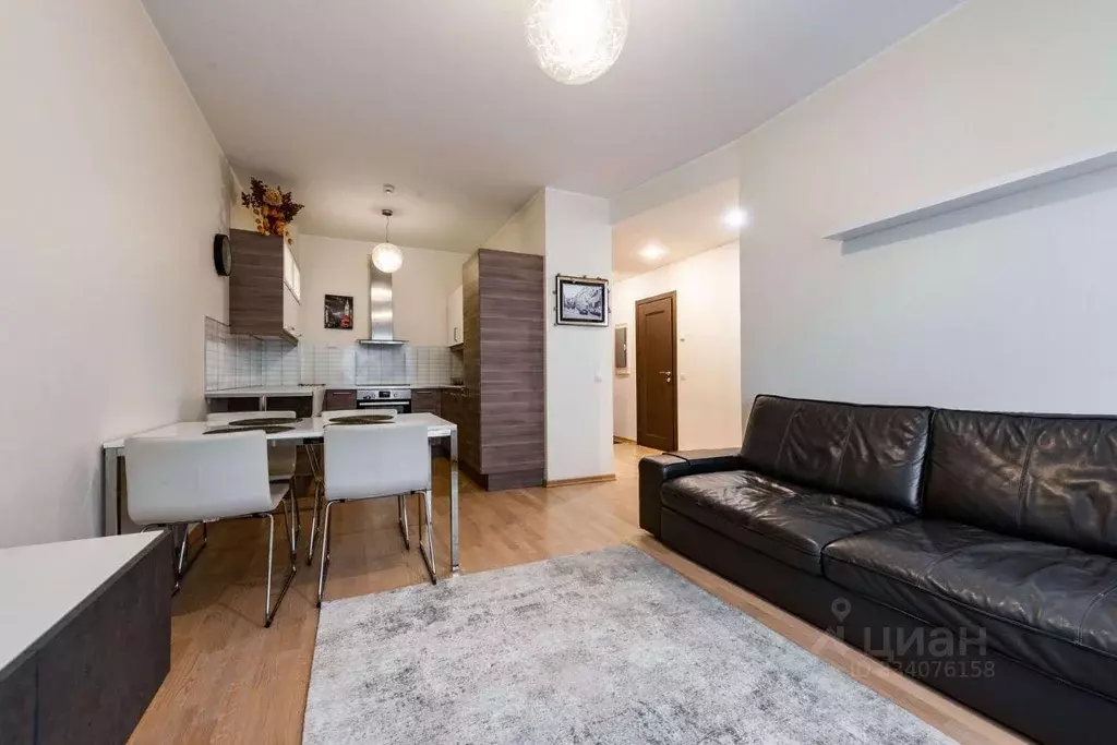 Квартира, 1 комната, 48.1 м - Фото 1