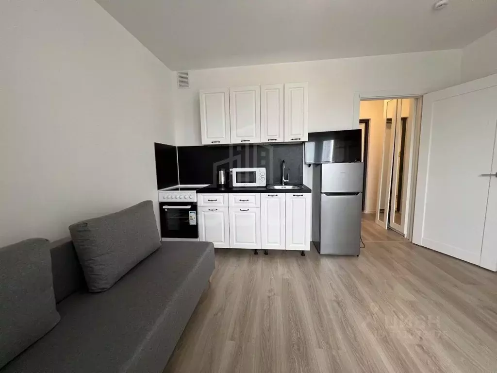 Студия Санкт-Петербург ул. Пахомовская, 21 (19.0 м) - Фото 2