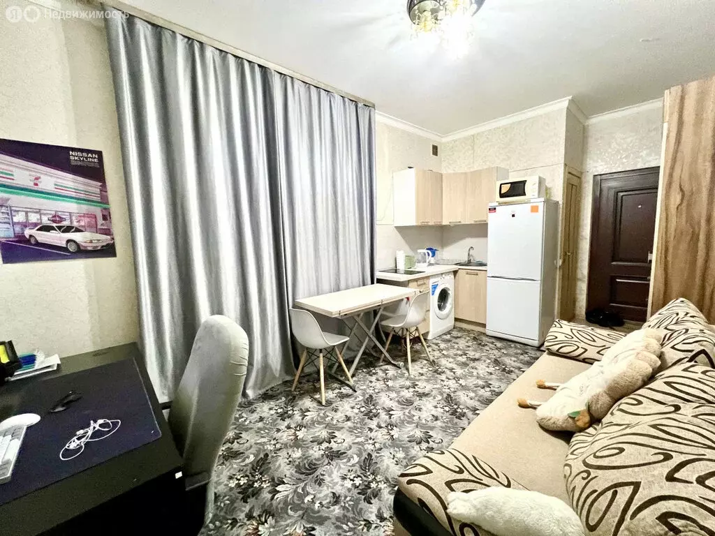 Квартира-студия: Ростов-на-Дону, улица Вересаева, 19 (18 м) - Фото 1