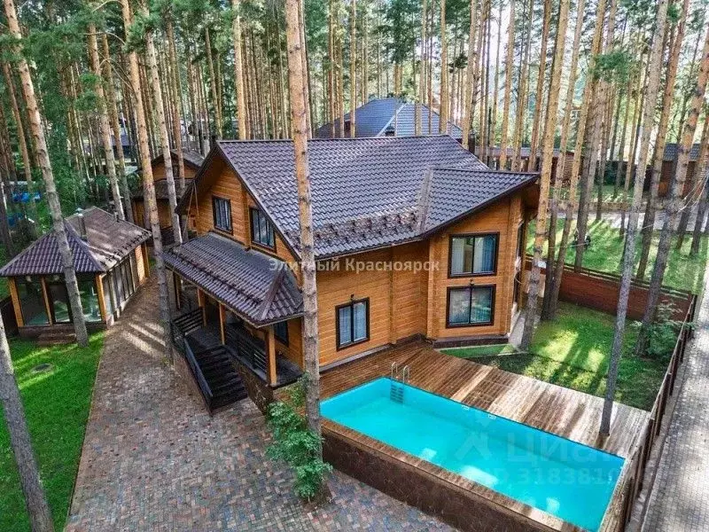 Коттедж в Красноярский край, Емельяновский район, Мининский сельсовет, ... - Фото 2