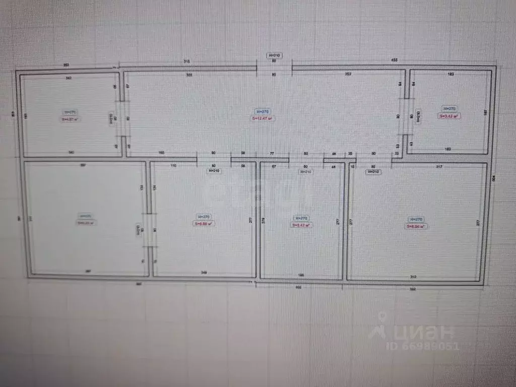 4-к кв. Ингушетия, Магас ул. Бота Гагиева (114.0 м) - Фото 1