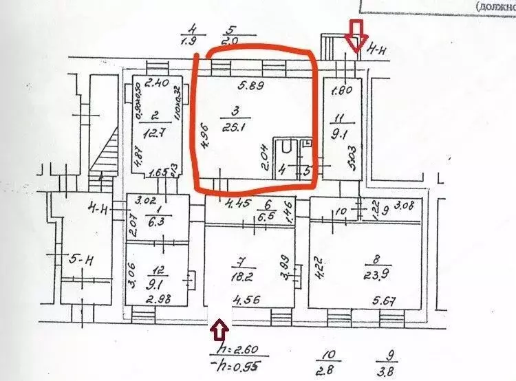 Торговая площадь в Санкт-Петербург Гороховая ул., 50 (25 м) - Фото 0