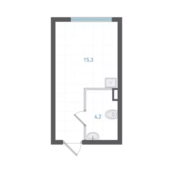 Квартира-студия: Екатеринбург, микрорайон Академический, 4-й квартал ... - Фото 1