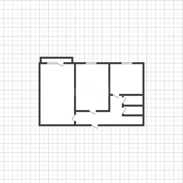 2-комнатная квартира: Абакан, улица Торосова, 21 (50.1 м) - Фото 1