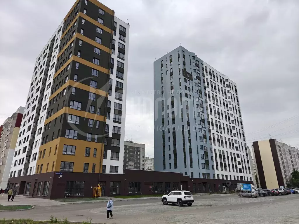 1-к кв. Курганская область, Курган Заозерный жилрайон, 1-й мкр, 22 ... - Фото 1