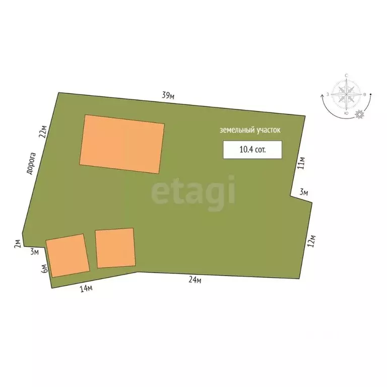 Дом в Саха (Якутия), Якутск Кольцевая ул., 50 (76 м) - Фото 1