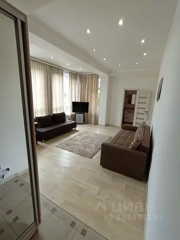 Студия Краснодарский край, Сочи ул. Полтавская, 30Г (35.0 м) - Фото 1