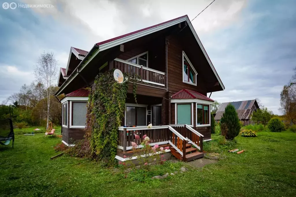 Дом в Маловишерский район, Бургинское сельское поселение, деревня ... - Фото 2