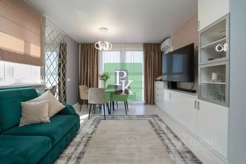 3-к кв. Севастополь ул. Вакуленчука, 28к1 (83.0 м) - Фото 2