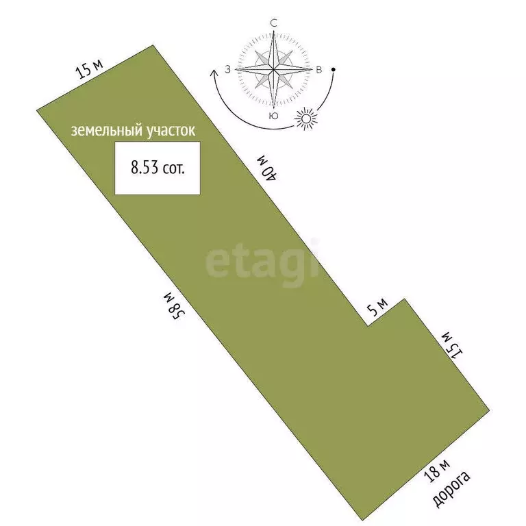 Участок в Тамань, улица 255-й Таманской дивизии (8.5 м) - Фото 0