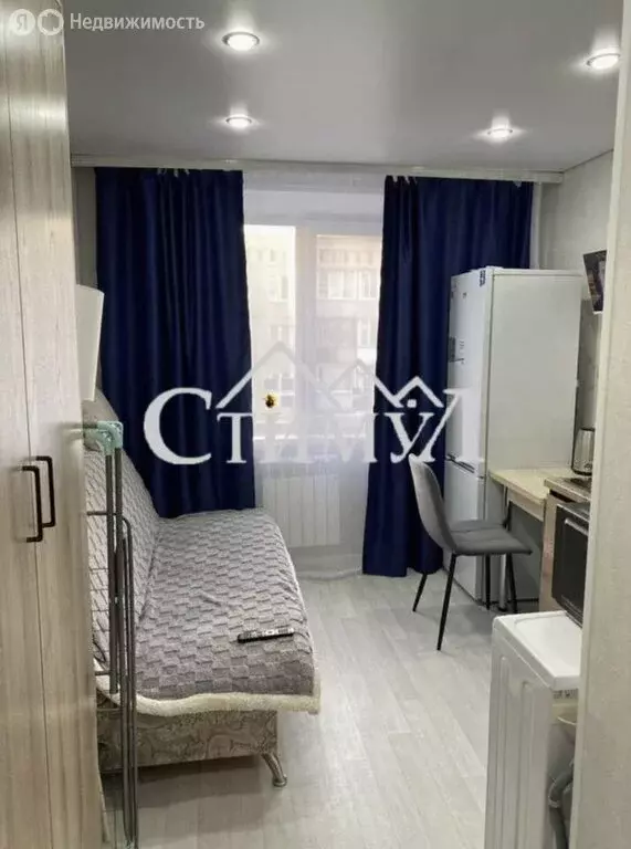 Квартира-студия: Абакан, улица Кати Перекрещенко, 26 (12 м) - Фото 2