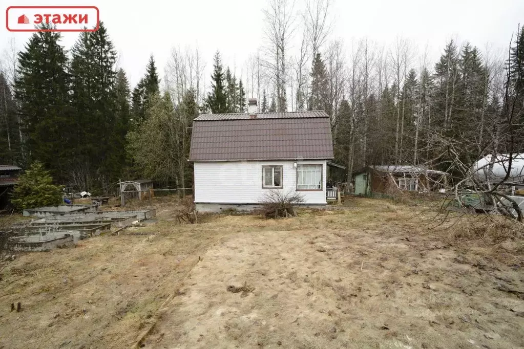 Дом в Карелия, Прионежский район, Деревянкское с/пос, Елочка СНТ  (66 ... - Фото 1