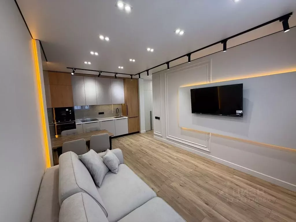 2-к кв. Краснодарский край, Сочи Завокзальный мкр, пер. Трунова, 6к7 ... - Фото 1